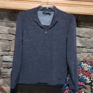 NAUTICA  NECK ZIP SHIRT sz S